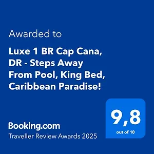 Luxe 1 Bedroom Cap Cana, Dr - Steps Away From Pool, King Bed, Caribbean Paradise! , Punta Cana República Dominicana